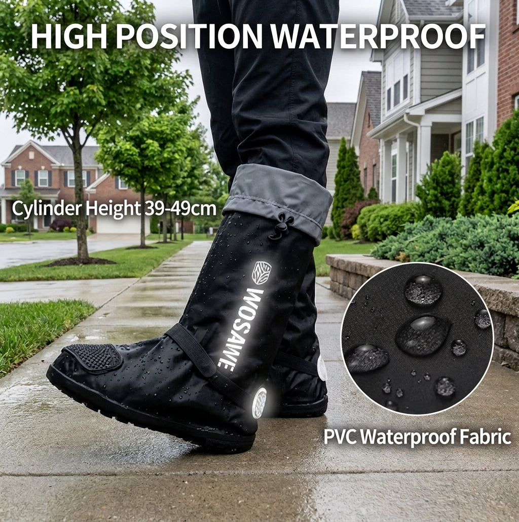 SplashGuard Waterproof Shoe Covers