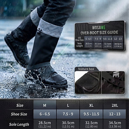 SplashGuard Waterproof Shoe Covers
