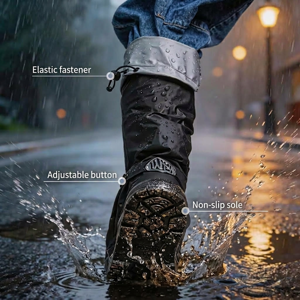 SplashGuard Waterproof Shoe Covers
